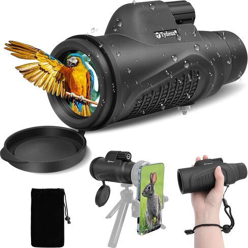 12x50 Handheld Monocular Telescope BAK-9 Prism Monoscope for Bird Watching Hunting Camping Traveling Stargazing Wildlife in Saudi Arabia