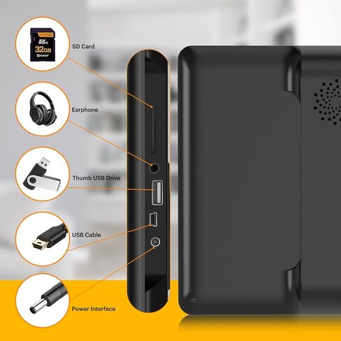 KODAK 10.1 Inch WiFi Digital Picture Frame, IPS Touch Screen HD Display with 16GB Storage, Share Video Clips and Photos Instantly Via E-Mail or App, Effortless to Set up - Black in Kuwait