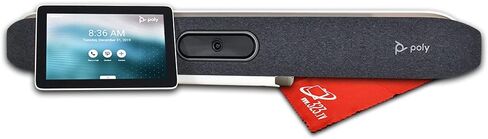 Poly Studio X50 with TC8 Touch Controller Microfiber Cloth Video Conferencing Bundle - Microsoft Teams and Zoom Certified - 2200-86270-001 in Kuwait