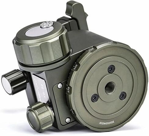 Sunwayfoto XB-52DLG 44mm الانظار عالية قفل القوة كرة ثلاثية الرأس ث Arca متوافق الثنائي رافعة QR المشبك in Kuwait