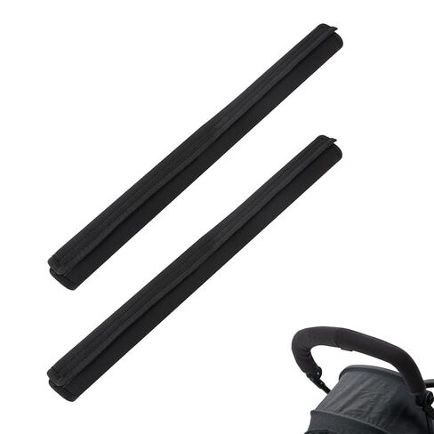 Stroller Handle Cover,Stroller Handlebar Cover,2 Pack Pushchair Armrest Sleeve Handle Protector Covers,Universal Protective Case for Pram Strollers Grip Bar,Stroller Accessories Essentials in Saudi Arabia