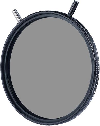 Kase KW Revolution Plus Magnetic Vari ND/CPL 1.5 to 4 Stop Combo Shockproof Variable ND3 to ND32 Neutral Density Filter Low Reflection Optical Glass (82mm) in Saudi Arabia