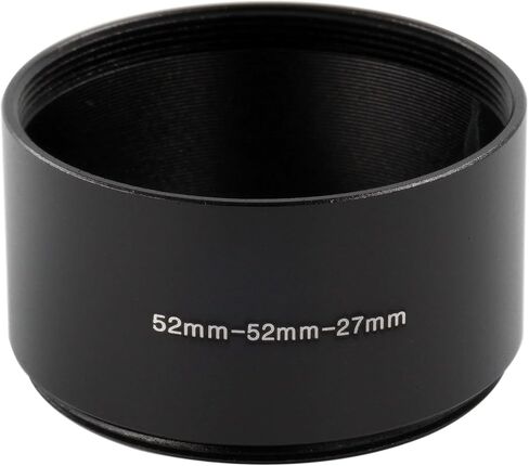 Aluminum M52-M52 52mm x 1mm Screw Mount Extend Tube Adapter Ring Lens Hood 6mm 8mm 10mm 17mm 27mm 36mm 57mm Excellent(8mm) in Kuwait