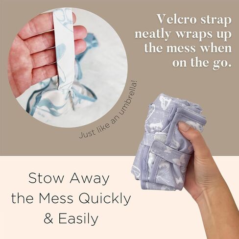 Bibbrella Full Coverage Bib | Eczema Protection | Long sleeve | in Saudi Arabia