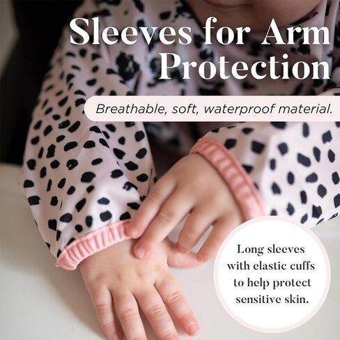 Bibbrella Full Coverage Bib | Eczema Protection | Long sleeve | in Saudi Arabia
