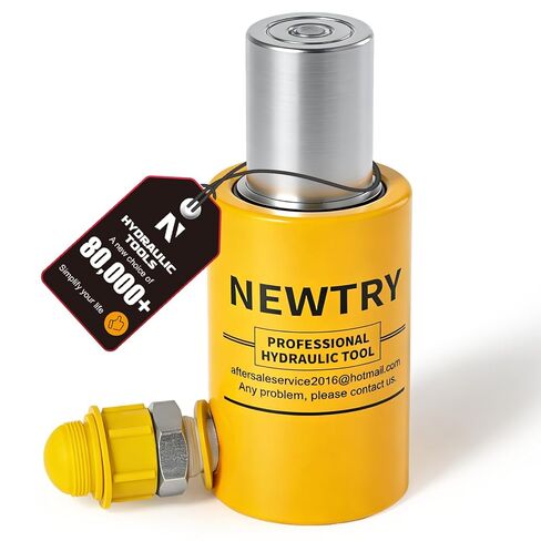 NEWTRY 10 طن هيدروليكي رام جاك اسطوانة قصيرة نوع 2 "السكتة الدماغية بورتا قوة رام الصناعية رفع جاك تتراجع تلقائيا للشحن تشييد المباني in Kuwait