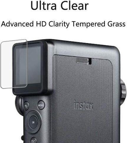 for Fujifilm Instax Mini Evo Cinema Screen Protector - [3 Pack] HD Tempered Glass Film [Anti-Fingerprint] [Anti-Scratch] [Bubble Free], Compatible for FUJIFILM instax mini Evo Cinema Camera in Kuwait