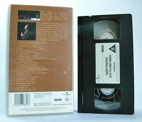 إنجلبرت همبردينك يعيش في البلاديوم [VHS] in Kuwait