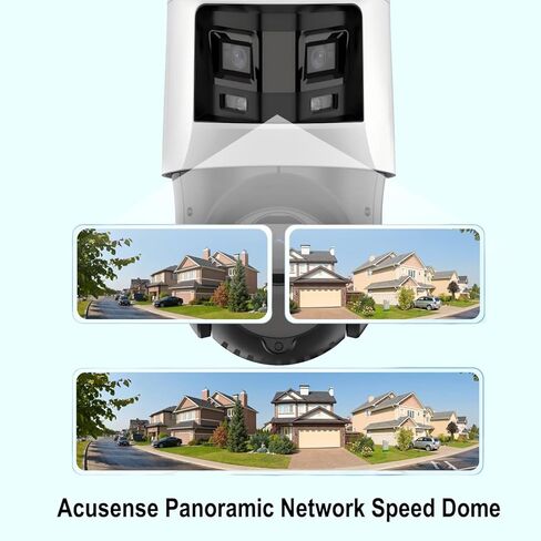 DS-2SE4C425MWG-E/26 Tandem-Vu 4MP Speed Dome PTZ POE IP Camera+6MP Panoramic PoE IP Camera, DarkFighter & Color-Vu, 25X Optical Zoom, 330ft IR Distance, VCA, Human/Vehicle Detection, IP67,H.265+ in Kuwait