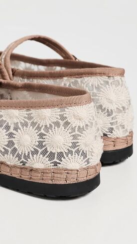 Flabelus Women's Pierre Embroidered Flats in Saudi Arabia