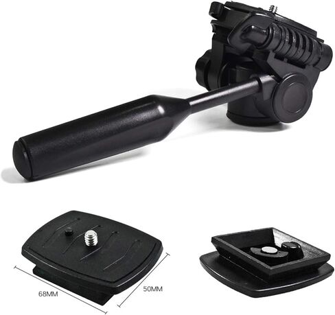 360 Swivel 90 Tilt Tripod with 3 8 Inch Thread 1 4 Screw Lightweight Mount for Camera Monopod 5kg Load in Kuwait