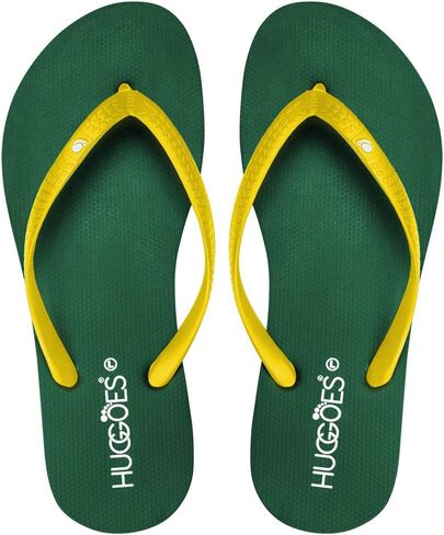 HUGGOES - Ultra Soft Comfortable Natural Rubber Summer Beach Flip Flops For Women in Saudi Arabia