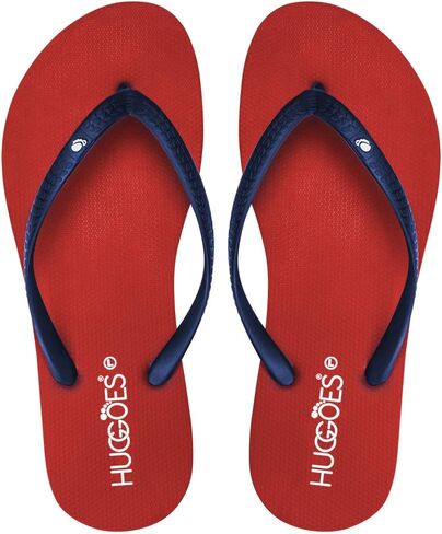 HUGGOES - Ultra Soft Comfortable Natural Rubber Summer Beach Flip Flops For Women in Saudi Arabia