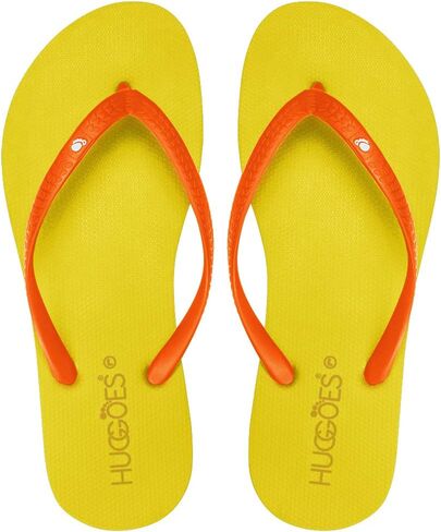 HUGGOES - Ultra Soft Comfortable Natural Rubber Summer Beach Flip Flops For Women in Saudi Arabia
