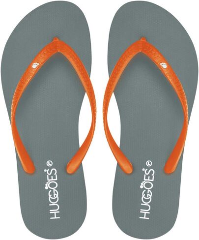 HUGGOES - Ultra Soft Comfortable Natural Rubber Summer Beach Flip Flops For Women in Saudi Arabia
