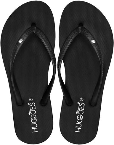 HUGGOES - Ultra Soft Comfortable Natural Rubber Summer Beach Flip Flops For Women in Saudi Arabia