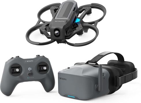 BETAFPV Aquila20 FPV Kit Aquila20 Whoop Drone LiteRadio 4 SE جهاز إرسال راديو VR04 FPV Goggles مدعوم بـ 3 أوضاع نظام الطاقة 2S FPV Drone متقدم RTF داخلي وخارجي in Kuwait