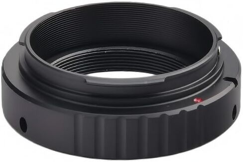 حلقة على شكل حرف T للكاميرا M42 لكاميرات Canon APS-C SLR - محول معدني دقيق للتلسكوب والتصوير الفوتوغرافي بعيد المدى in Kuwait