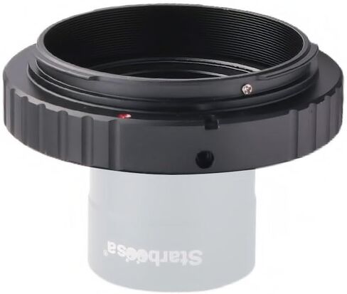 حلقة على شكل حرف T للكاميرا M42 لكاميرات Canon APS-C SLR - محول معدني دقيق للتلسكوب والتصوير الفوتوغرافي بعيد المدى in Kuwait