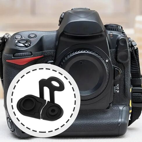 غطاء مطاطي 10-Pin غطاء طرفي 1K467-299 متوافق مع Nikon D300 D300S لجهاز التحكم عن بعد الفلاش وإصلاح الكاميرا in Kuwait