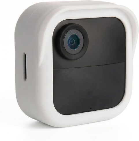 Silicone Cover for All-New Blink Outdoor 4 (4th Gen) - Weatherproof Protective Skin Cover with Hat Brim for All-New Blink Outdoor 4 Smart Security Camera (White) in Kuwait