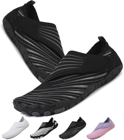 Water Shoes for Women Men – Wide Toe Box Walking Hiking Water Shoes Lightweight Breathable Quick-Dry Non-Slip Easy Slip-On in Saudi Arabia