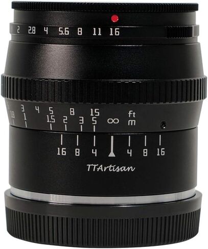 TTArtisan 50 مم F1.2 APS-C فتحة كبيرة رئيسية ثابتة التركيز اليدوي عدسات تركيز سوداء لكاميرا Nikon Z Mount مثل Z6 Z7 Z6II MarkII Z7II Zfc in Kuwait