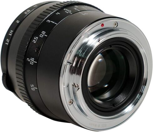 TTArtisan 50 مم F1.2 APS-C فتحة كبيرة رئيسية ثابتة التركيز اليدوي عدسات تركيز سوداء لكاميرا Nikon Z Mount مثل Z6 Z7 Z6II MarkII Z7II Zfc in Kuwait