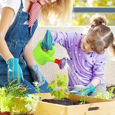NUOBESTY 2 Pack Kids Watering Can Bath Toys, Plastic Chicken Water Pail for Toddler Gardening, Beach Sand Play & Bathtub Fun, Cute Animal Watering Pot for Outdoor Indoor (Random Color) in Kuwait