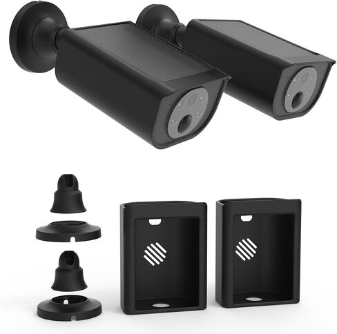 Waterproof Silicone Cover for AOQEE S1 Camera (Black, 2 Pack) in Kuwait