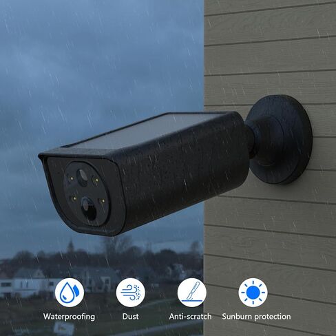 Waterproof Silicone Cover for AOQEE S1 Camera (Black, 2 Pack) in Kuwait