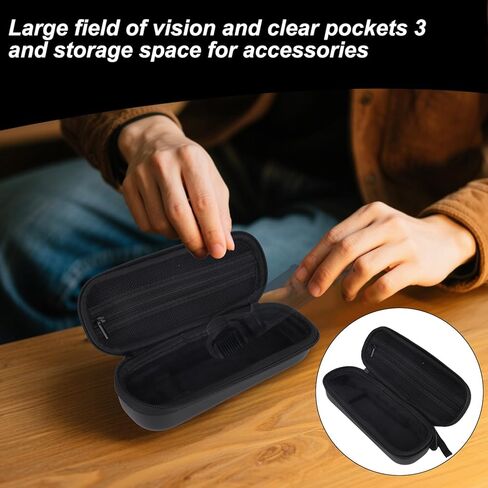 Carrying Case for DJI OSMO Pocket 3, Portable Storage Bag Zipper Case with Wrist Strap Protective Practical Camera Accessories in Kuwait