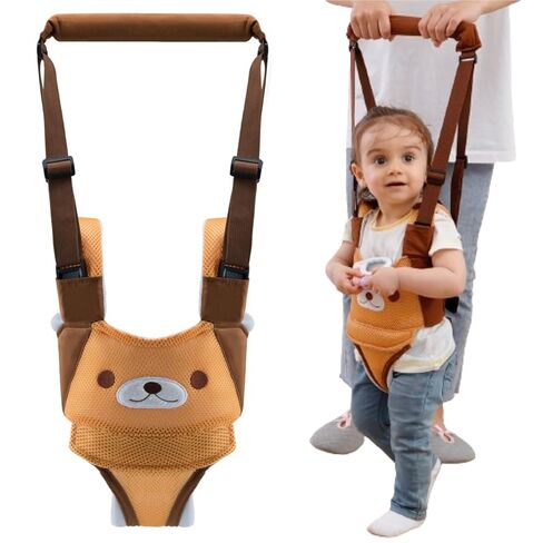 Baby Walking Harness, Handheld Kids Walker Helper, New Upgrade Breathable and Adjustable Toddler Infant Walker Harness Assistant Belt with Instructions for 7-24 Month (Green) in Saudi Arabia