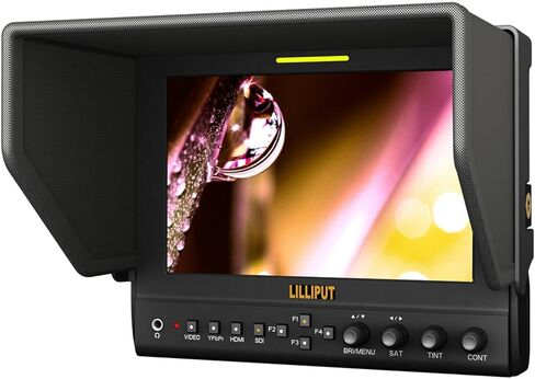 شاشة مراقبة ميدانية 3G-SDI مقاس 7 بوصات مع وظائف متقدمة لكاميرات الفيديو DSLR وFull HD in Kuwait