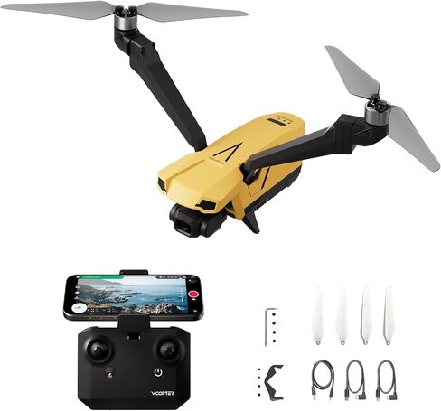 Falcon Mini Drone with an Extra Battery, 2 Battery for Max 68 Mins Flight Time (Combo) in Kuwait