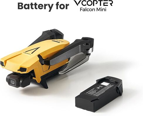 Falcon Mini Drone with an Extra Battery, 2 Battery for Max 68 Mins Flight Time (Combo) in Kuwait