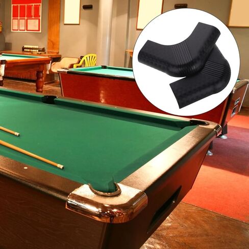 Outanaya 2Pcs Pool Table Corner Guards Nylon Protective Billiard Table Edge Covers Durable Safety Bumpers for Pool Accessories in Kuwait