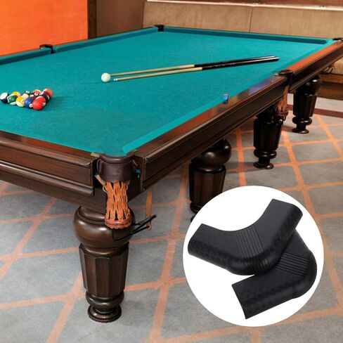 Outanaya 2Pcs Pool Table Corner Guards Nylon Protective Billiard Table Edge Covers Durable Safety Bumpers for Pool Accessories in Kuwait