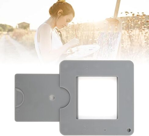View Finder with Sliding Mechanism, Art Viewfinder, View Catcher, View Finder with Color Isolation, View Finder for Painting, Drawing, Photography, Composition Tools in Kuwait