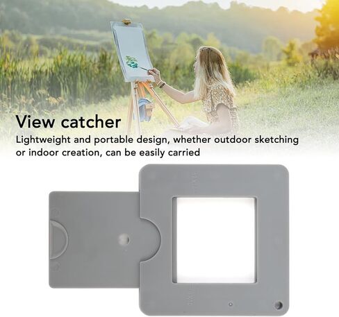 View Finder with Sliding Mechanism, Art Viewfinder, View Catcher, View Finder with Color Isolation, View Finder for Painting, Drawing, Photography, Composition Tools in Kuwait