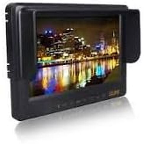 شاشة HD768HP مقاس 7 بوصات عالية الدقة على الكاميرا لكاميرات DSLR + حامل الحذاء الساخن + كابل HDMI صغير + محول شاحن بطارية in Kuwait