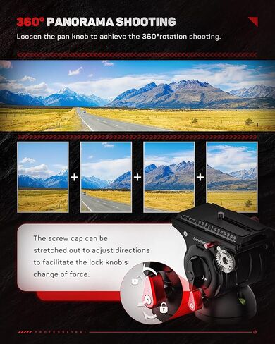 IFOOTAGE قاعدة مستديرة Monopod A300 مع رأس سائل K5S، حامل ضوء استوديو ثلاثي القوائم للكاميرا مقاس 60 بوصة مع محول برغي/ضوء 1/4 بوصة و3/8 بوصة للكاميرا، رأس حامل ثلاثي القوائم، ضوء حلقي، تدفق، مقابلة، حمولة 22 رطل in Kuwait