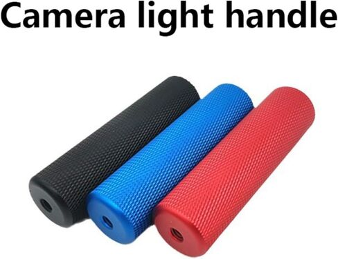 Handheld Photography Grip Handle with 1/4 Inch Screw Thread – Aluminum Alloy Extension Rod for Led Video Light Action Camera Smartphone in Studio and Outdoor Travel in Saudi Arabia