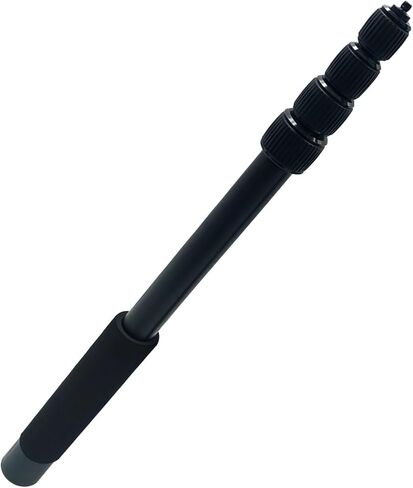 عمود ذراع الكاميرا 61 بوصة، لـ Insta360، عصا سيلفي قابلة للتمديد من 5 أقسام، تحميل 6.6 رطل، هيكل من سبائك الألومنيوم، يتضمن مقبض مضاد للانزلاق وحامل 1/4 in Kuwait