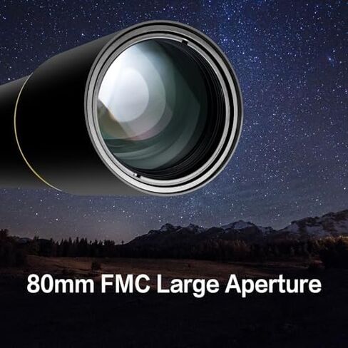 Telescopes for Adults Astronomy, 80mm Aperture 900mm Professional Refractor Telescope, with 1.25" Deluxe Zoom Telescope Eyepiece 8-24mm with T-Thread and Carrying in Kuwait
