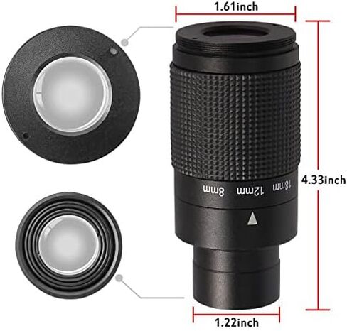 Telescopes for Adults Astronomy, 80mm Aperture 900mm Professional Refractor Telescope, with 1.25" Deluxe Zoom Telescope Eyepiece 8-24mm with T-Thread and Carrying in Kuwait