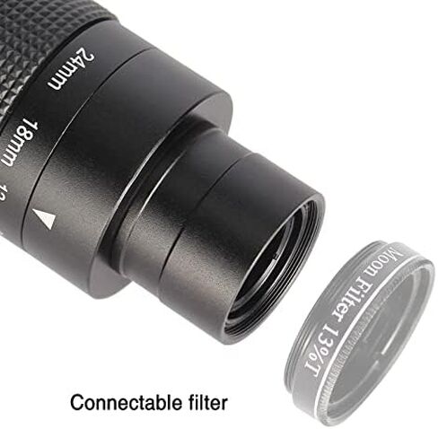 Telescopes for Adults Astronomy, 80mm Aperture 900mm Professional Refractor Telescope, with 1.25" Deluxe Zoom Telescope Eyepiece 8-24mm with T-Thread and Carrying in Kuwait