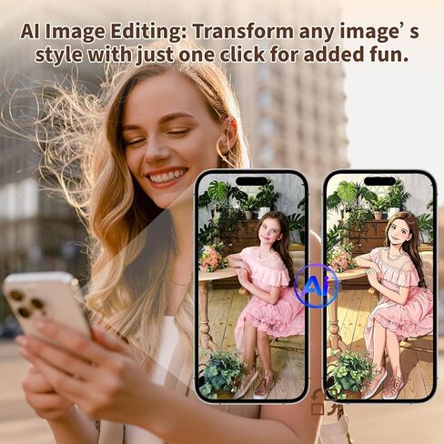 Digital Picture Frame,10.1 Inch Tuya Digital Photo Frame, 1280x800 IPS LCD Touch Screen,Auto-Rotate,16GB,Featuring AI Photo Editing,Make Photos More Interesting,Nice Gifts for Your Loves in Kuwait