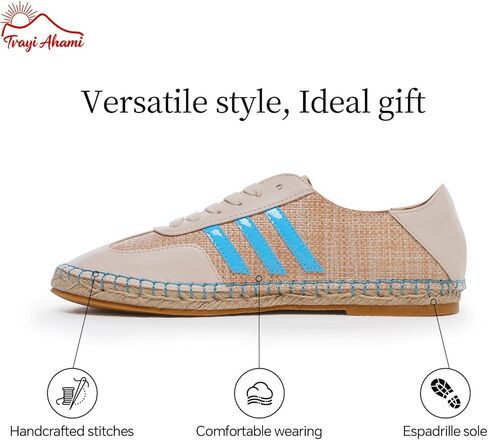 Womens Raffia Sneakers Handmade Woven Espadrille Fashion Trainers Lightweight Breathable Casual Flats Summer Coastal Lifestyle Chic in Saudi Arabia