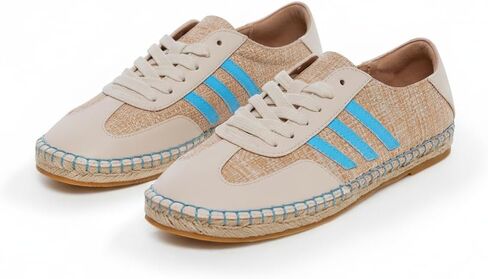 Womens Raffia Sneakers Handmade Woven Espadrille Fashion Trainers Lightweight Breathable Casual Flats Summer Coastal Lifestyle Chic in Saudi Arabia